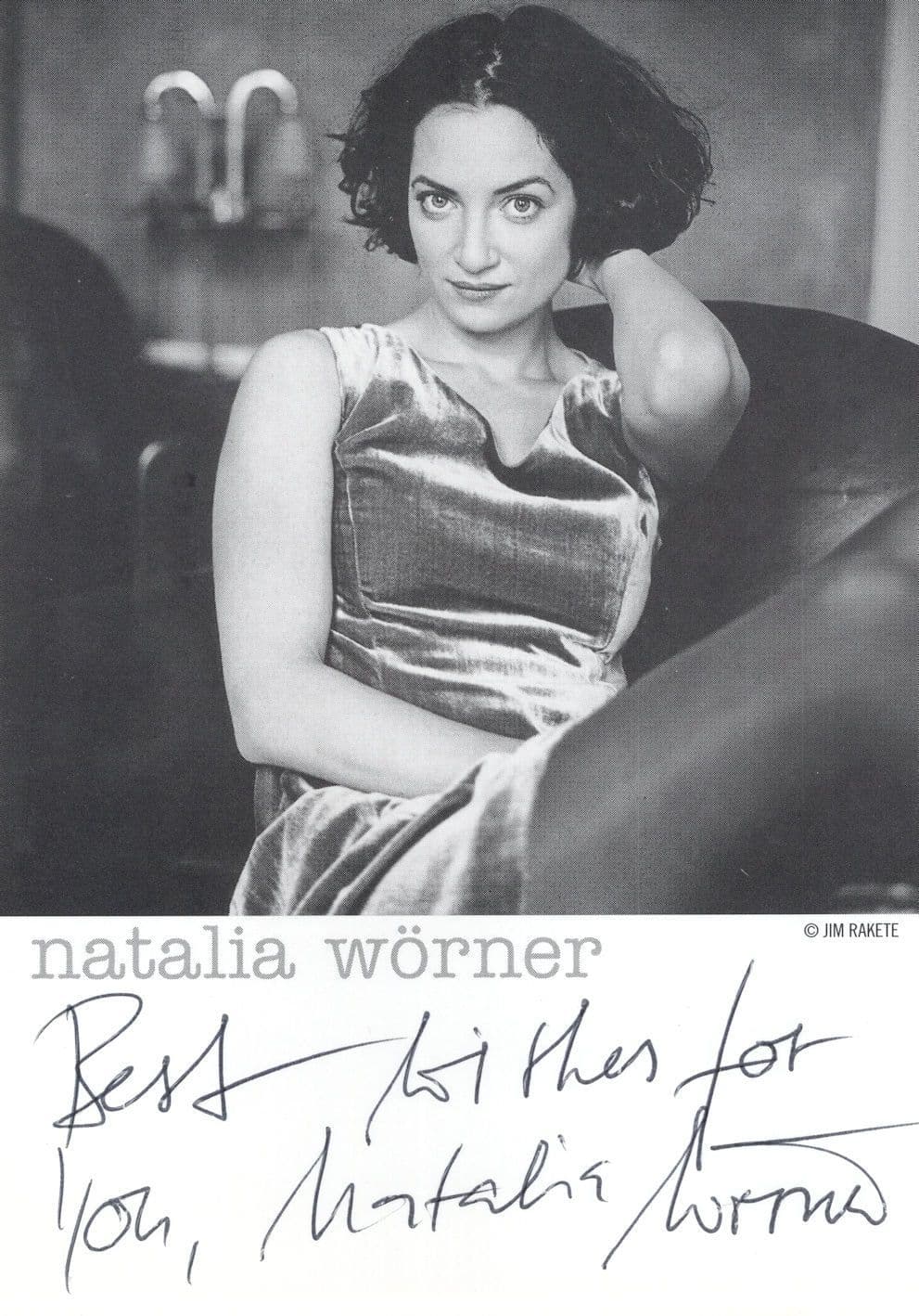 Natalia Worner Ken Follett Pillars Of The Earth Hand Signed Photo