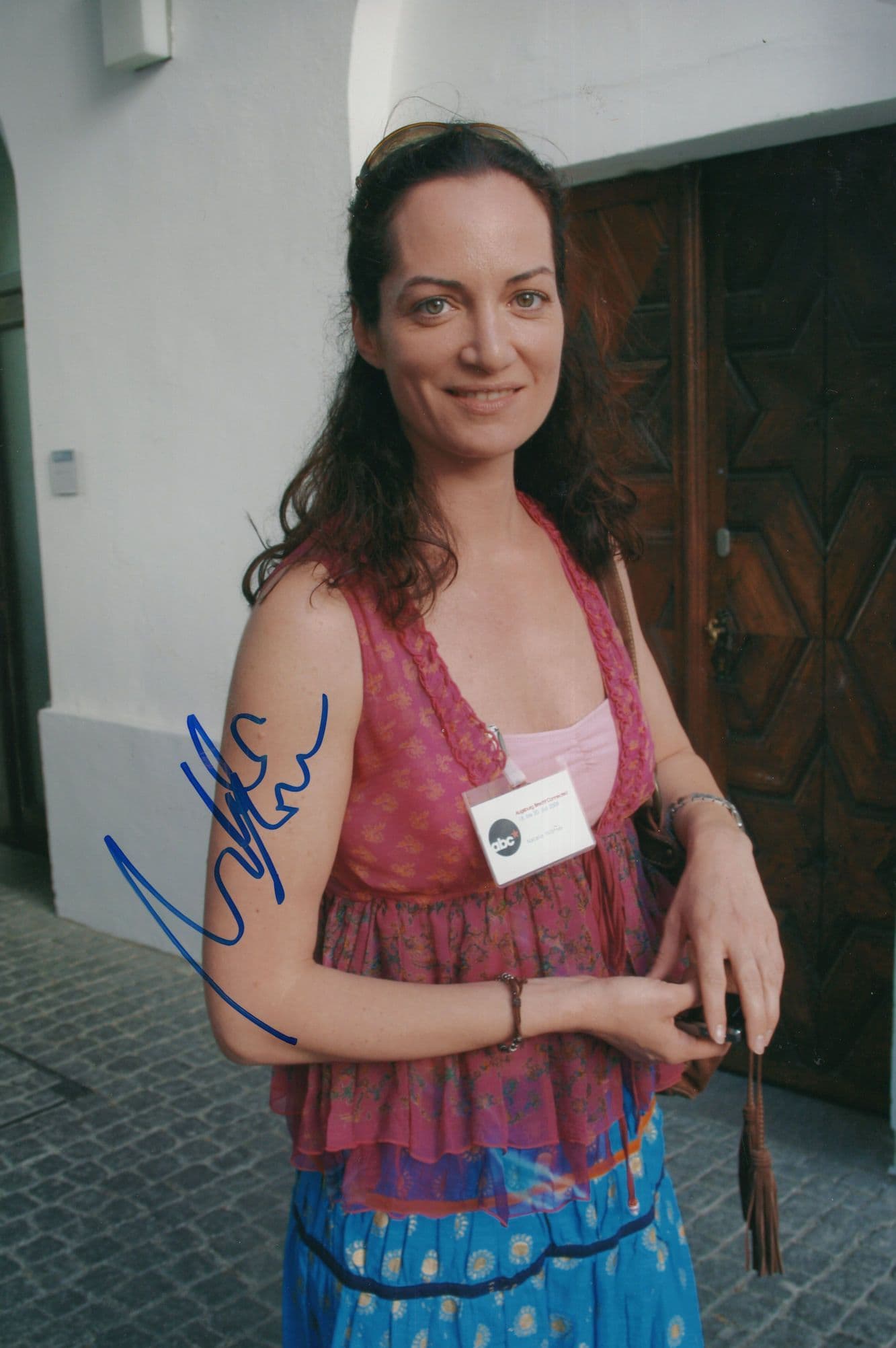 Natalia Worner The Pillars Of The Earth 12x8 Hand Signed Photo