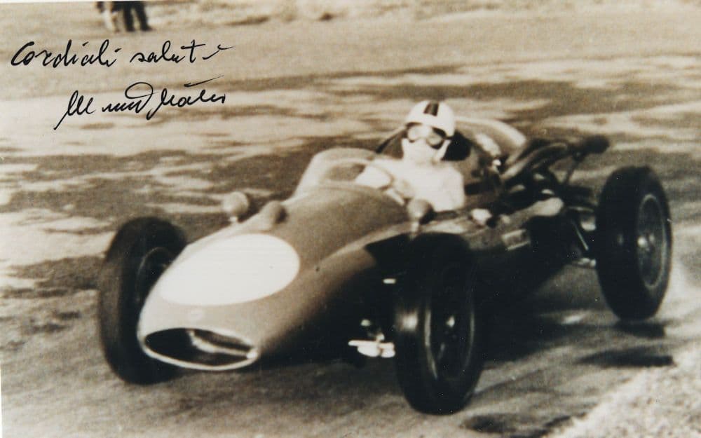 Natili Massimo Italy 7x4 Grand Prix Hand Signed Photo