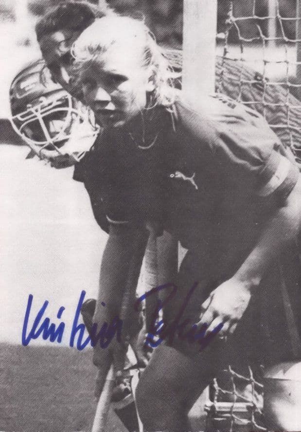 National Hockey Team Unidentified Hand Signed Autograph