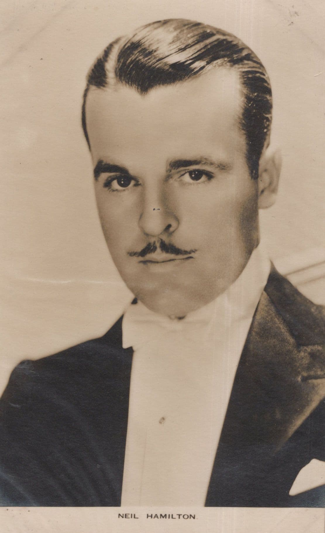 Neil Hamilton Film Weekly Postcard