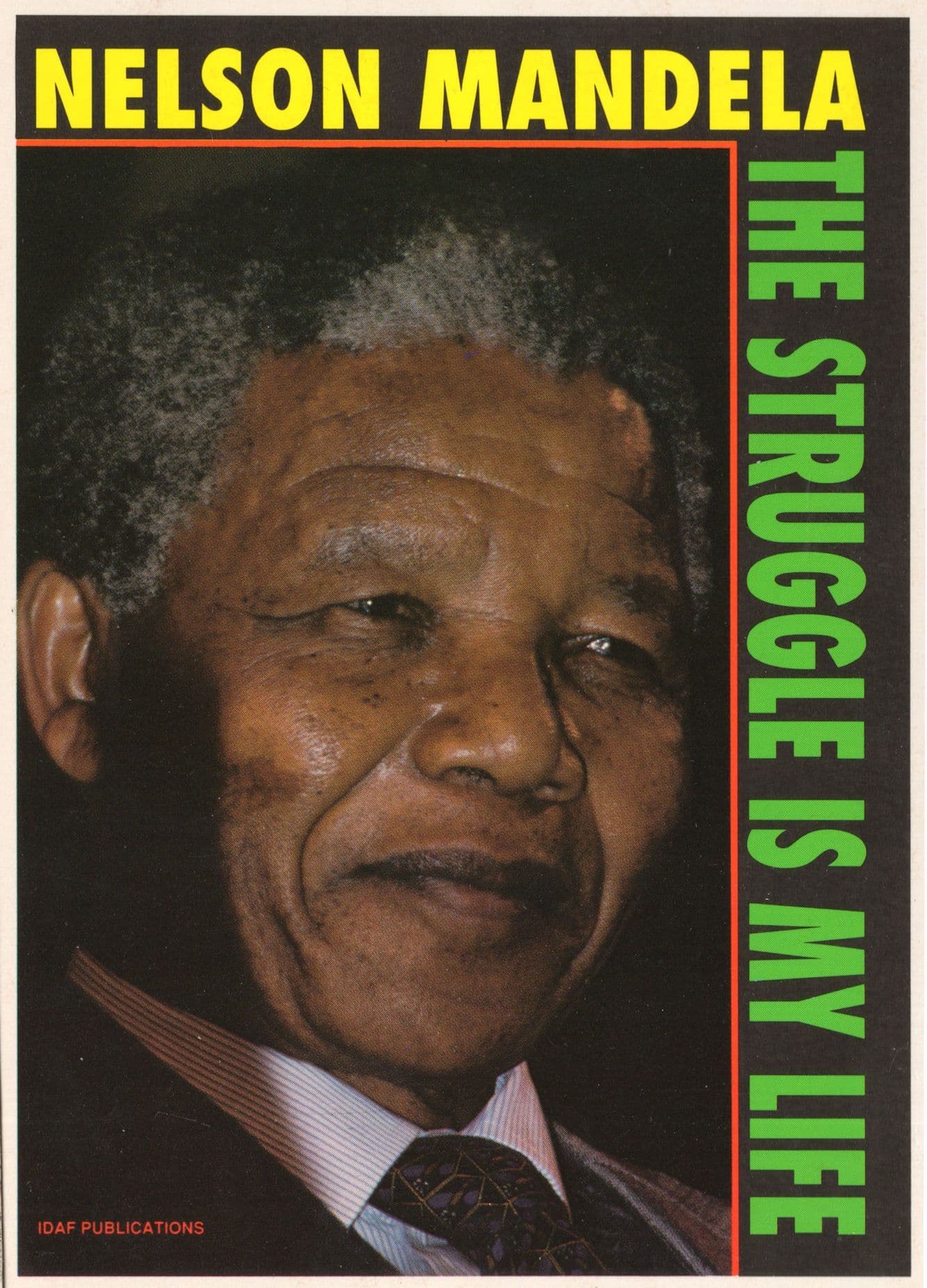 Nelson Mandela The Struggle Is My Life Book Launch Photo Postcard