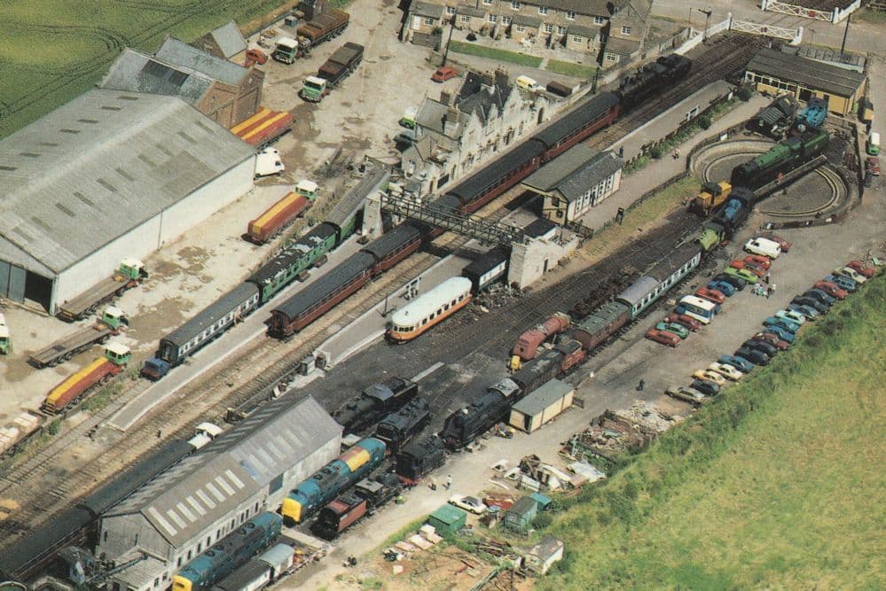 Nene Valley Railway Northampton Amazing Aerial Postcard