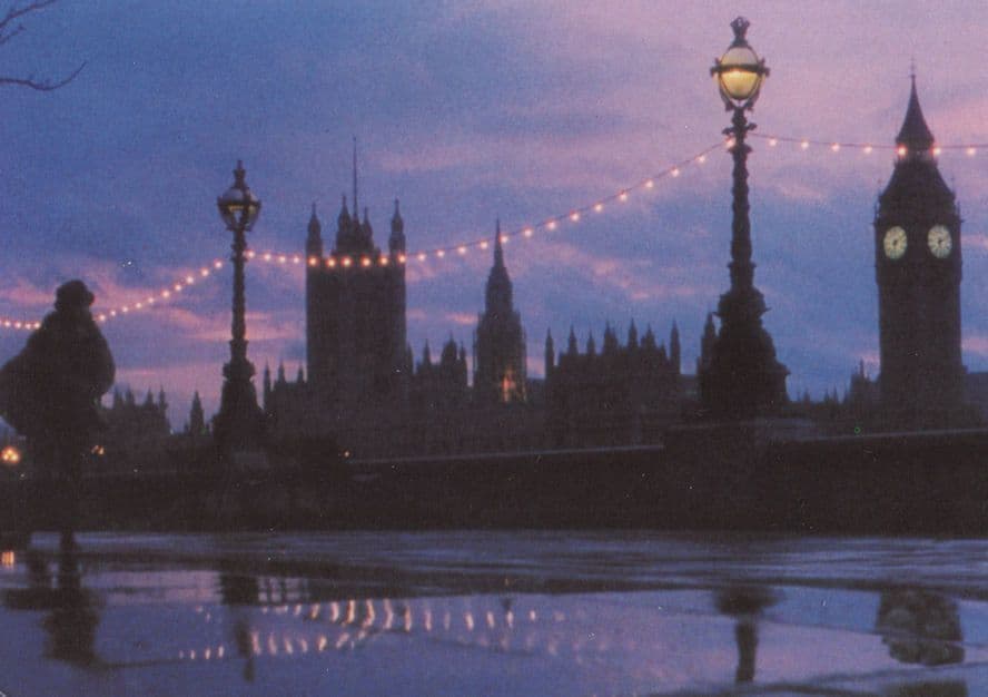 Nescafe Coffee London Make A Fresh Start Advertising Postcard