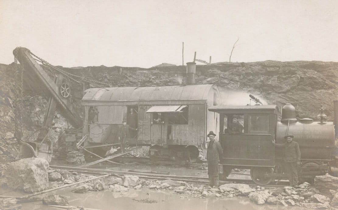 New York Antique Train Crash Disaster Old American Postcard