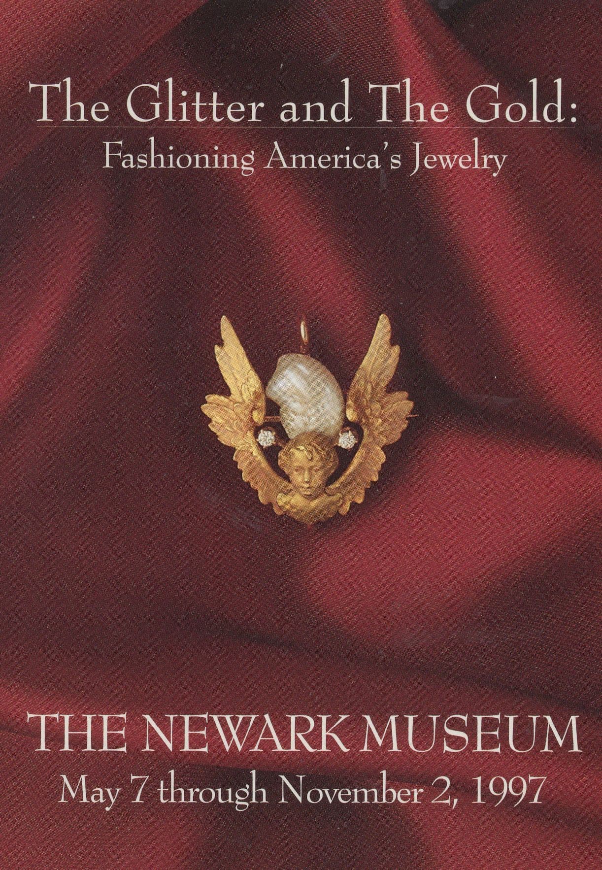Newark Jewellery 1997 Museum Book Exhibition Advertising Postcard