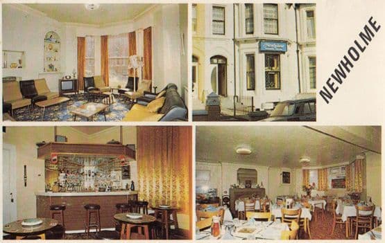 Newholme Hotel Canadian Postcard