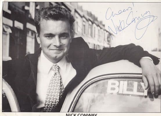 Nick Conway as Billy Boswell in Bread TV Show Hand Signed Giant Photo