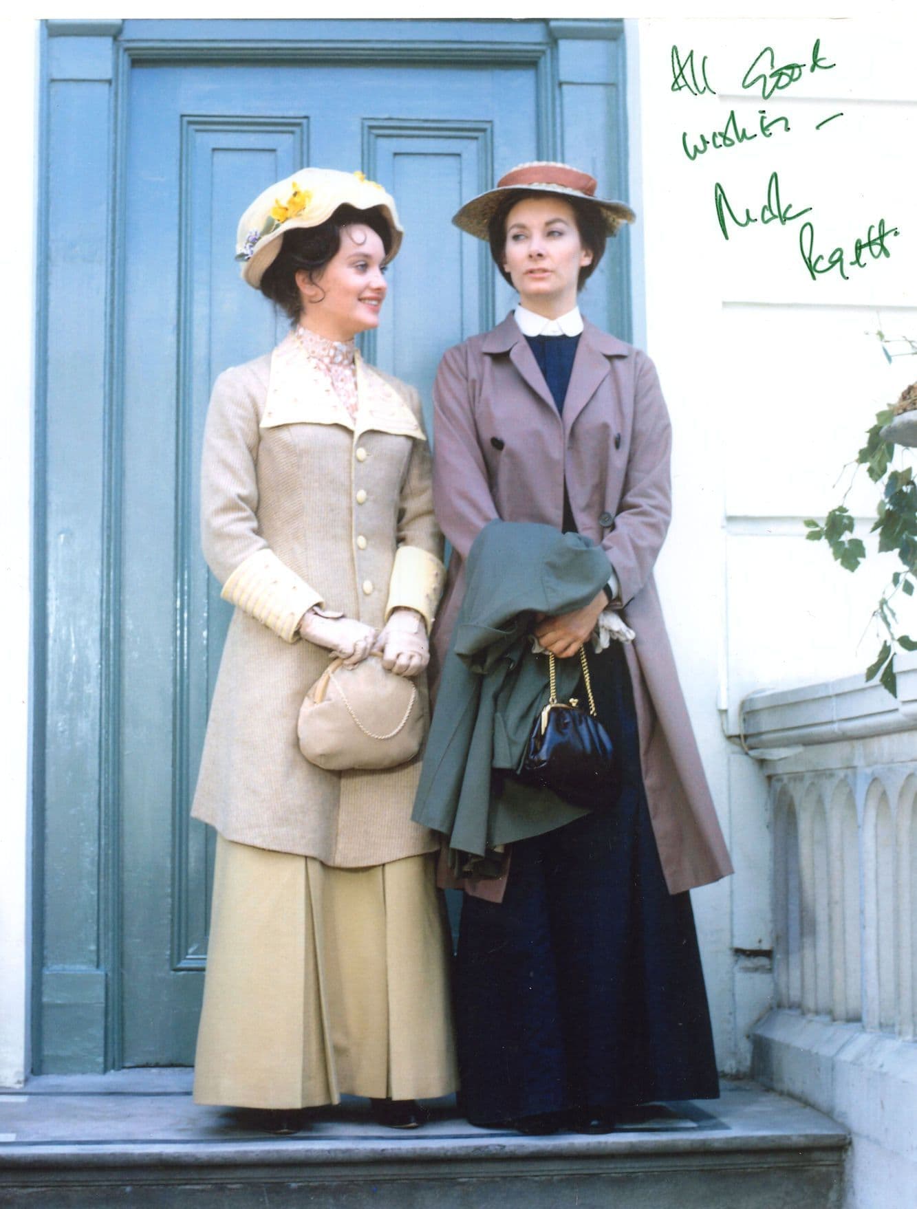 Nicola Pagett Upstairs Downstairs 10x8 Hand Signed Photo