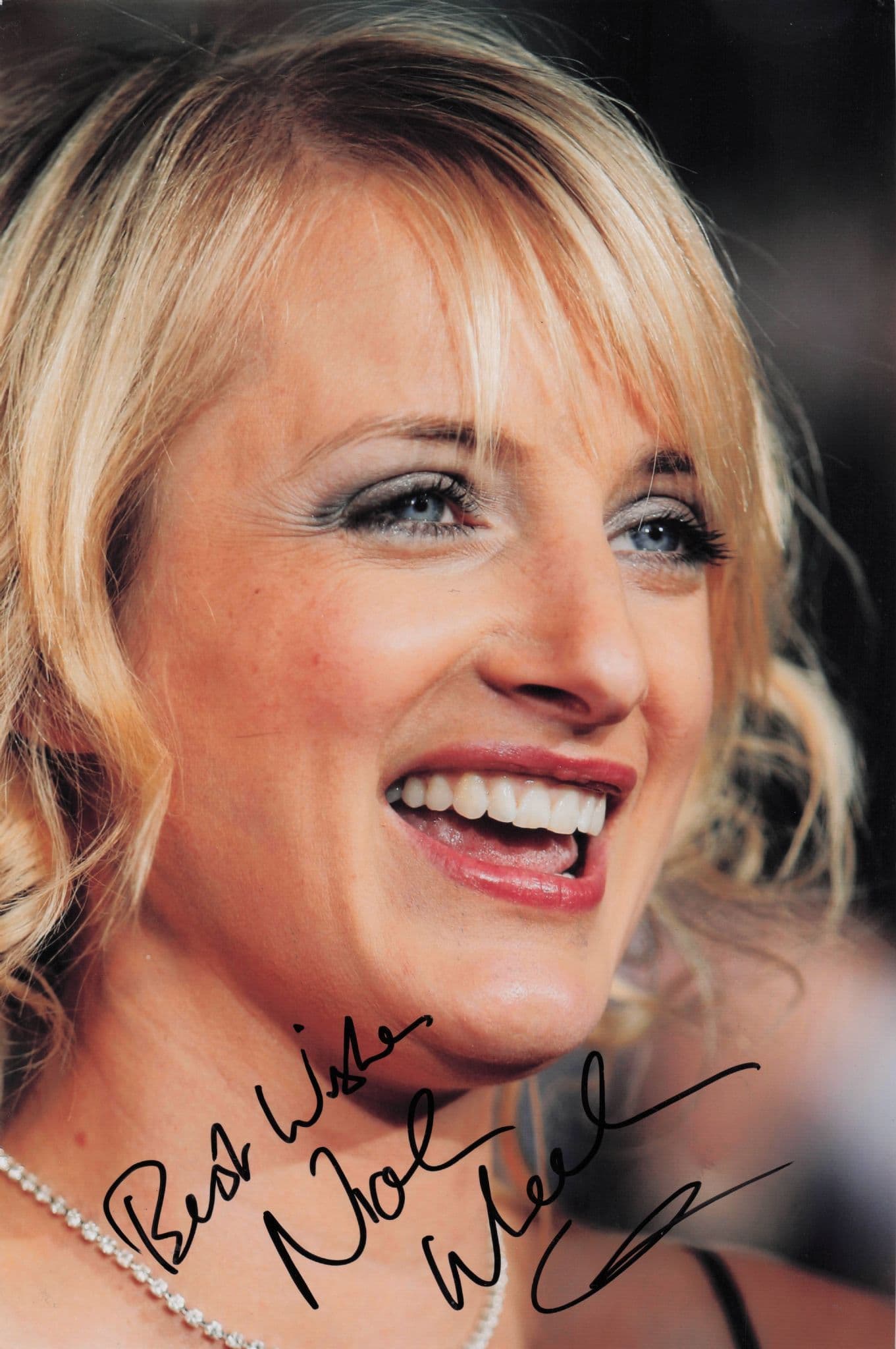 Nicola Wheeler King Emmerdale Giant Rare 12x8 Hand Signed Photo