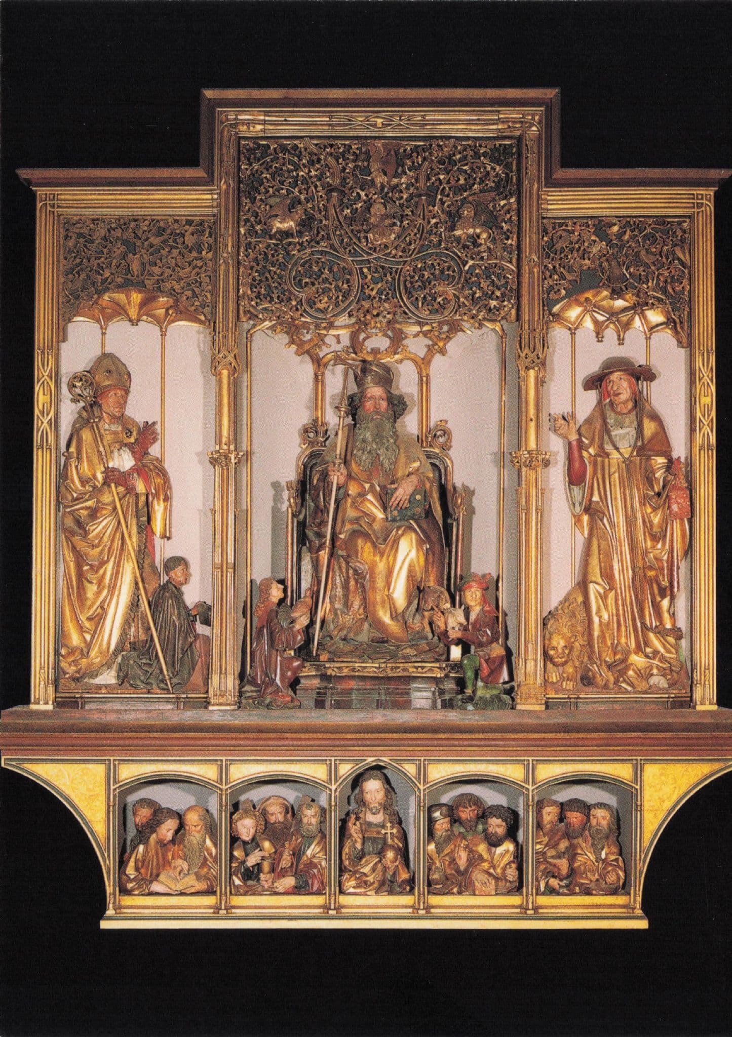 Nicolas De Haguenau Sculpture 1510 Unterlinden Museum Postcard