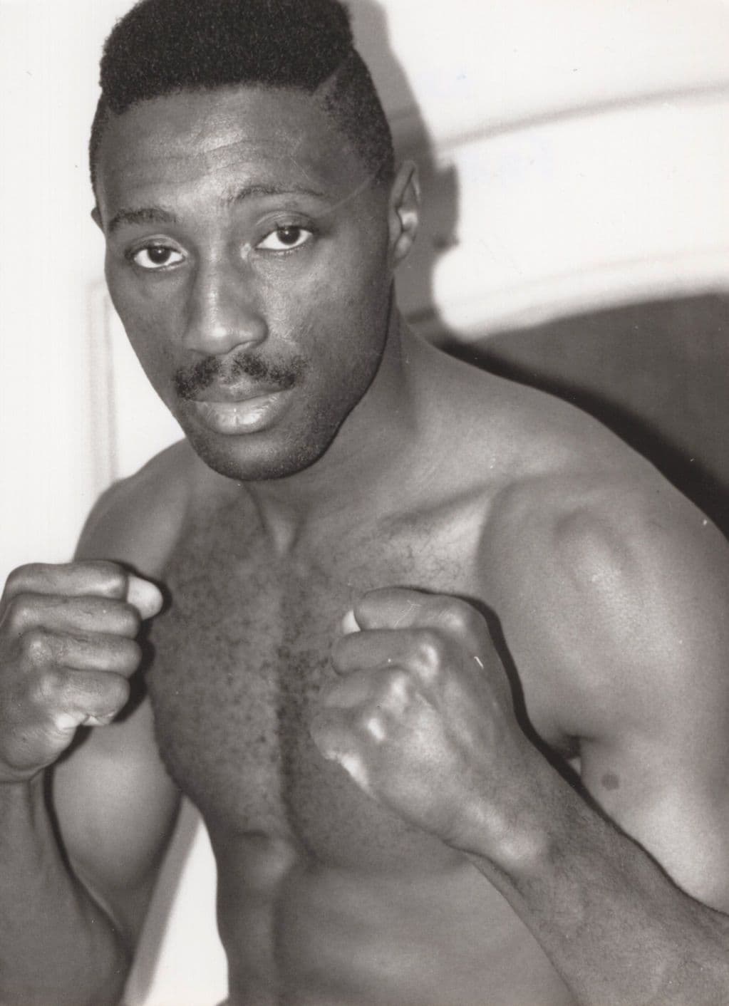 Nigel Fairbairn Peterborough Boxer Rare Boxing Media Photo