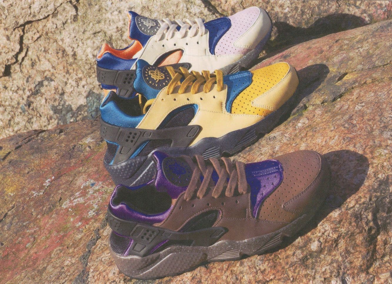Nike 2007 Quickstrike Trainers Running Shoes Mountain Trio Postcard