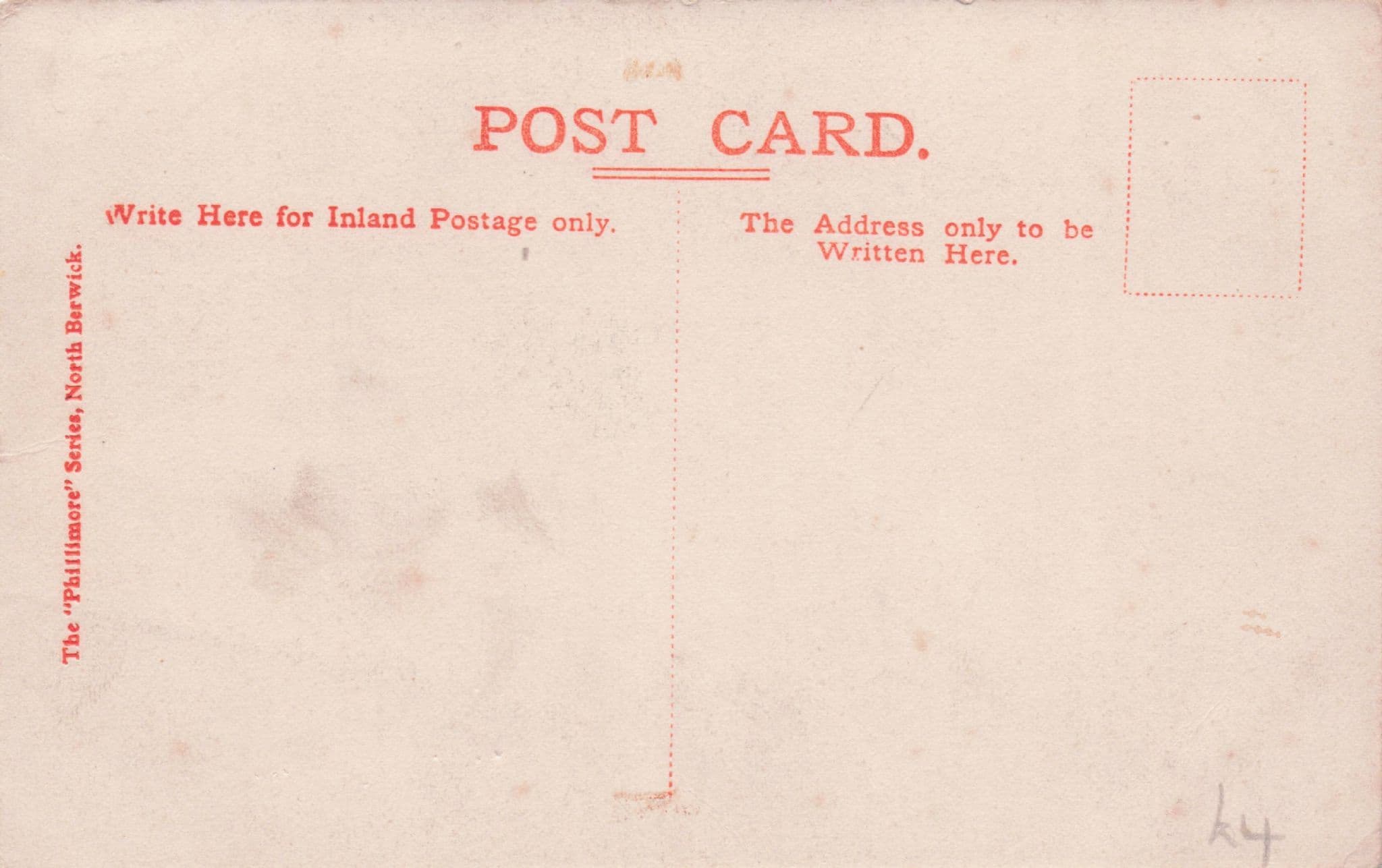 Norman Clark North Berwick Ship Rescue Coxswain Phillimore Old Postcard