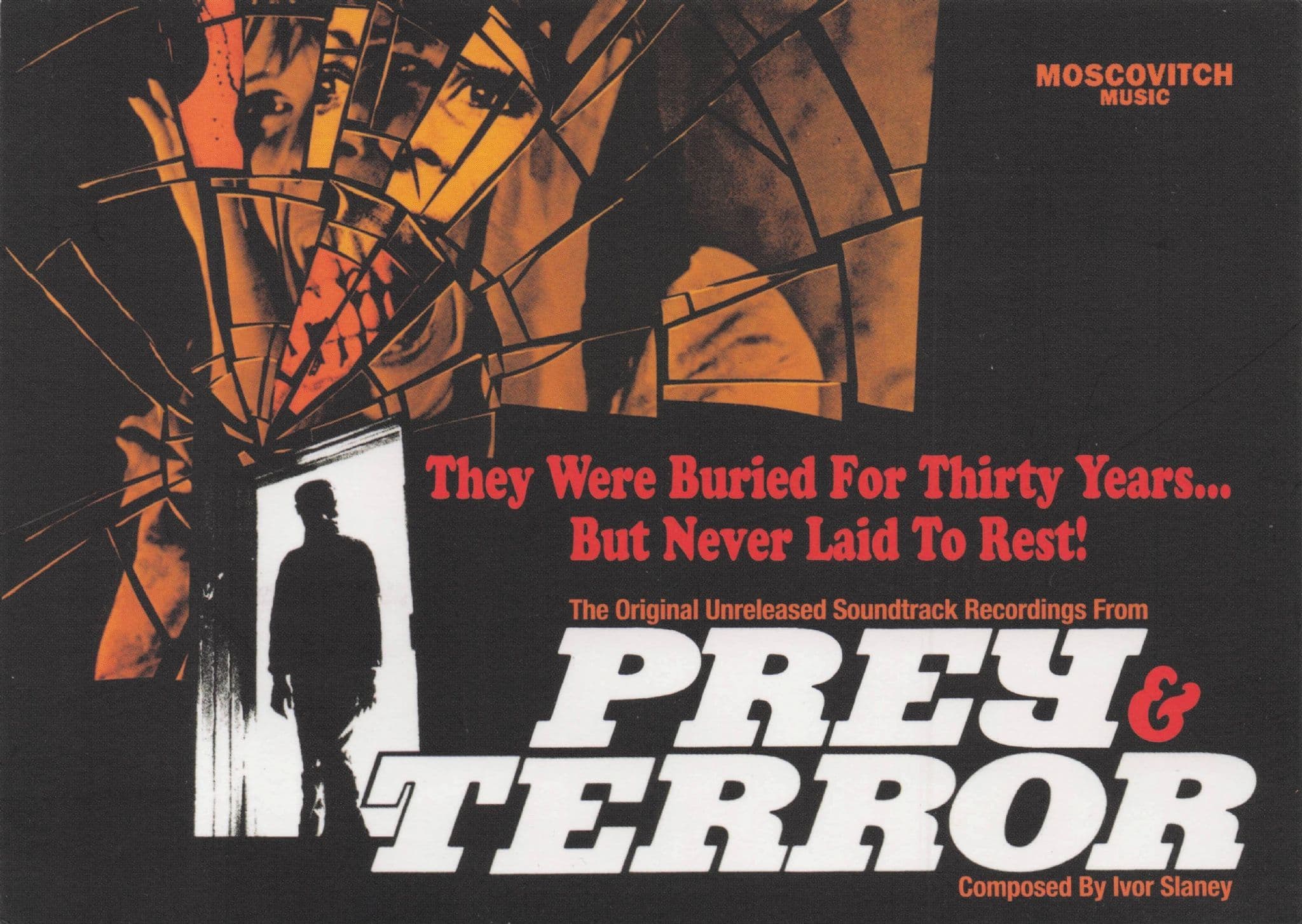 Norman J Warren Prey Terror Film Soundtrack CD Advertising Postcard