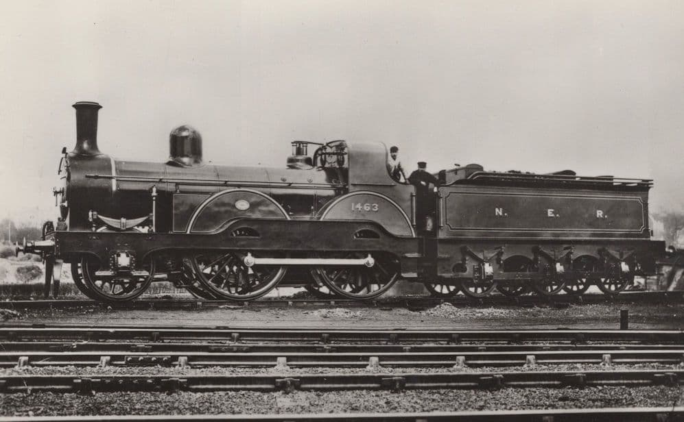 North Eastern Railway Steam Locomotive No. 1463 RPC Postcard