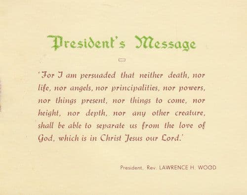 Northampton Methodist Church Womens Social Circle 1900s Remembrance Card