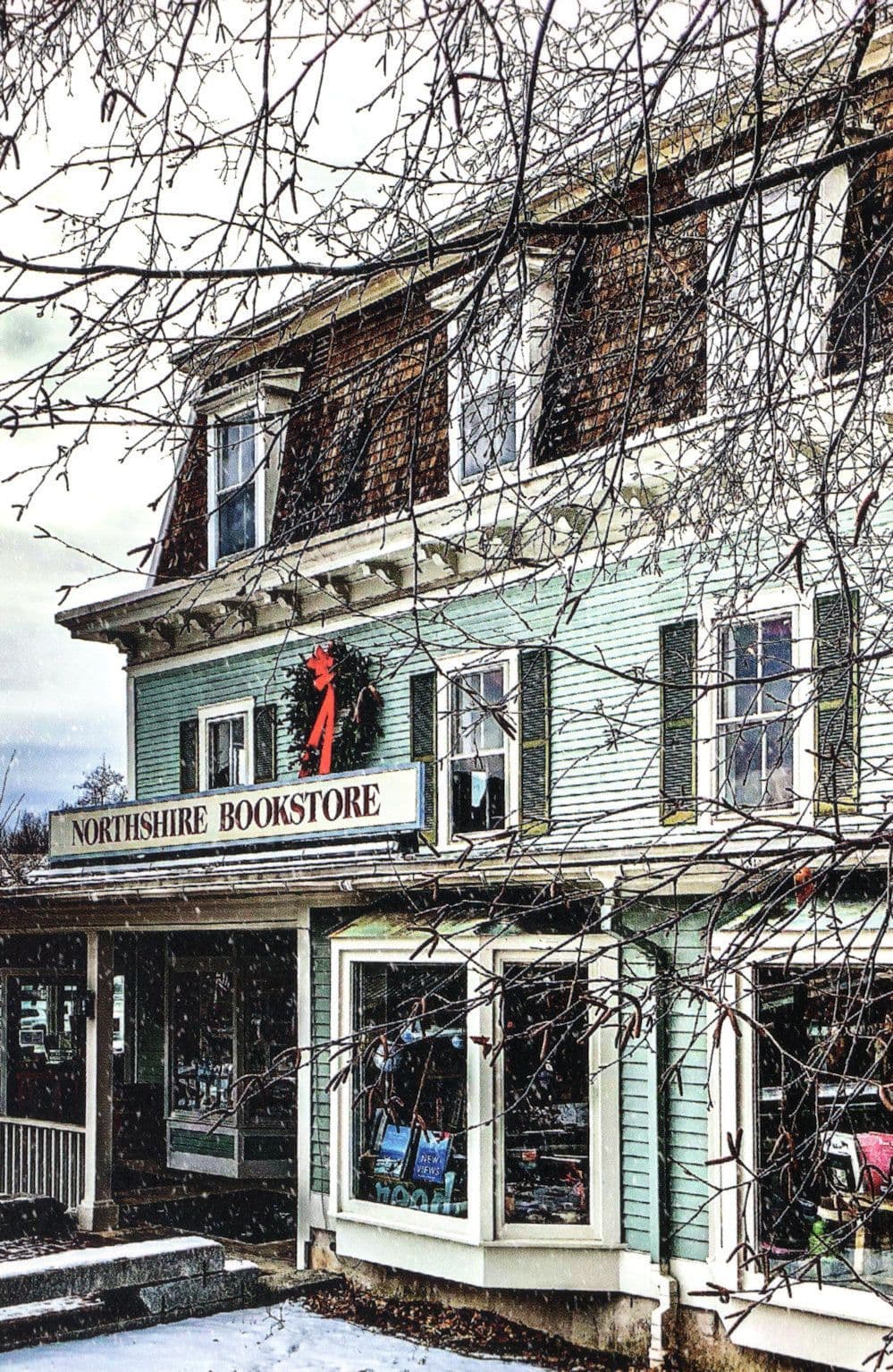 Northshire Book Shop Store Manchester Vermont USA Postcard