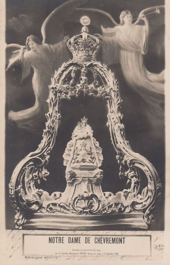Notre Dame De Chevremont Antique Postcard
