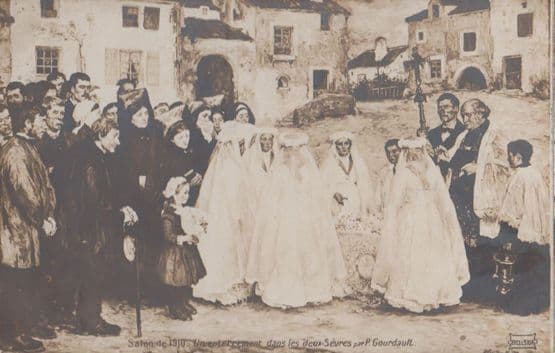 Notre Dame De St Saint Remy Antique Postcard