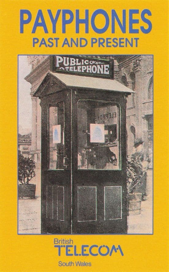 Nottingham 1908 Old Telephone Box BT Rare Trade Photo Card