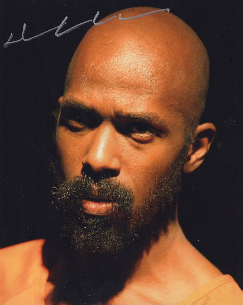 Ntare Mwine as Usutu Heroes TV Show Large 10x8 Hand Signed Photo