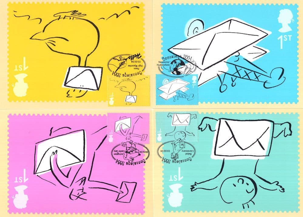 Occasions ULTIMATE 3x Greeting SETS OF PHQ Postcard Stamps Bundle