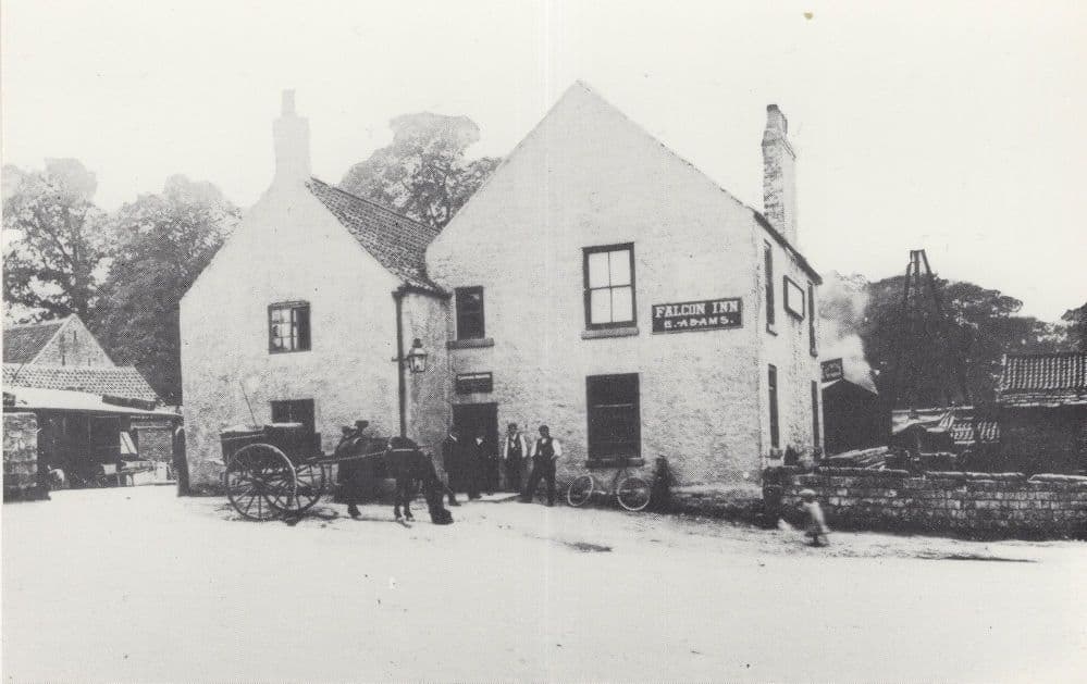 Old Falcon Inn Pub Rotherham Yorkshire Postcard