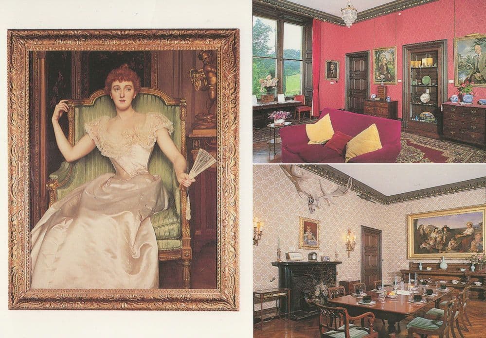 Olive Guthrie of Torosay Edward Poynter Painting Postcard