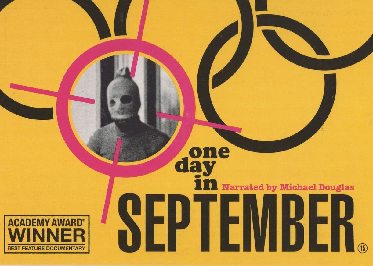 One Day In September Michael Douglas Film Gala Postcard