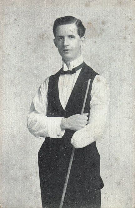 One Handed Old Pool Champion Old Photo Postcard & More