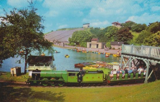 Open Air Theatre Scarborough 1970s Postcard