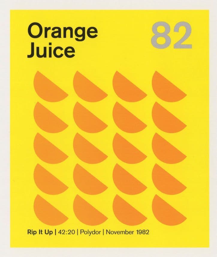 Orange Juice Scottish Jangle Pop New Wave Polydor LP Postcard