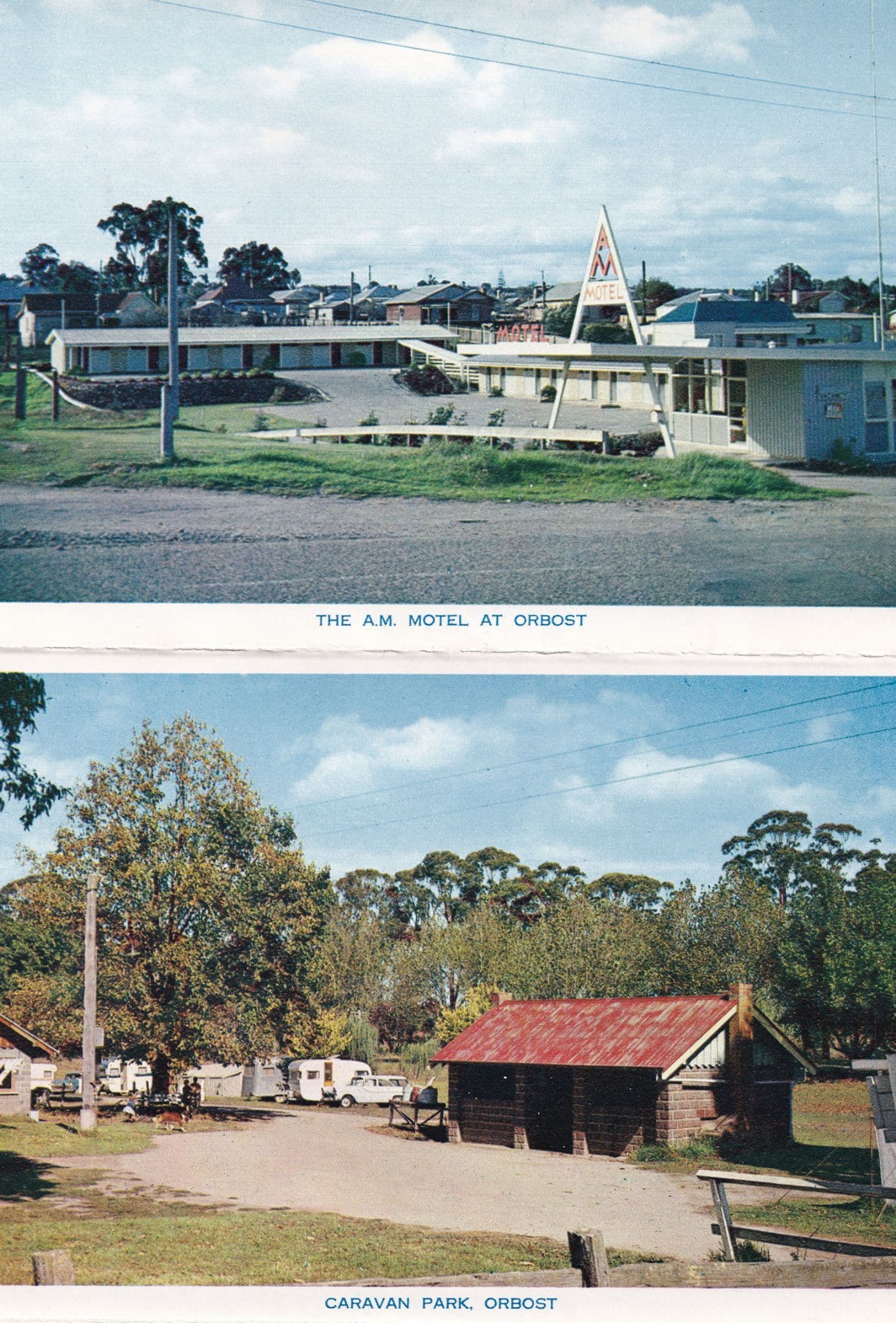 Orbost & Marlo Australian Folding Postcard Book