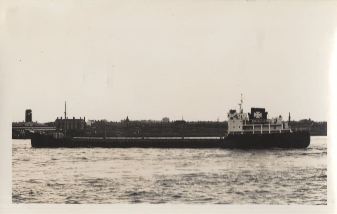 Oreosa Cargo Ship Vintage Rare Photo