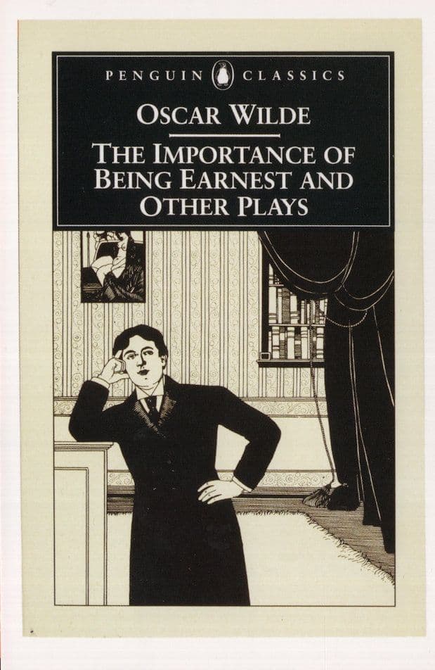 Oscar Wilde The Importance Of Being Earnest 2000 Book Postcard