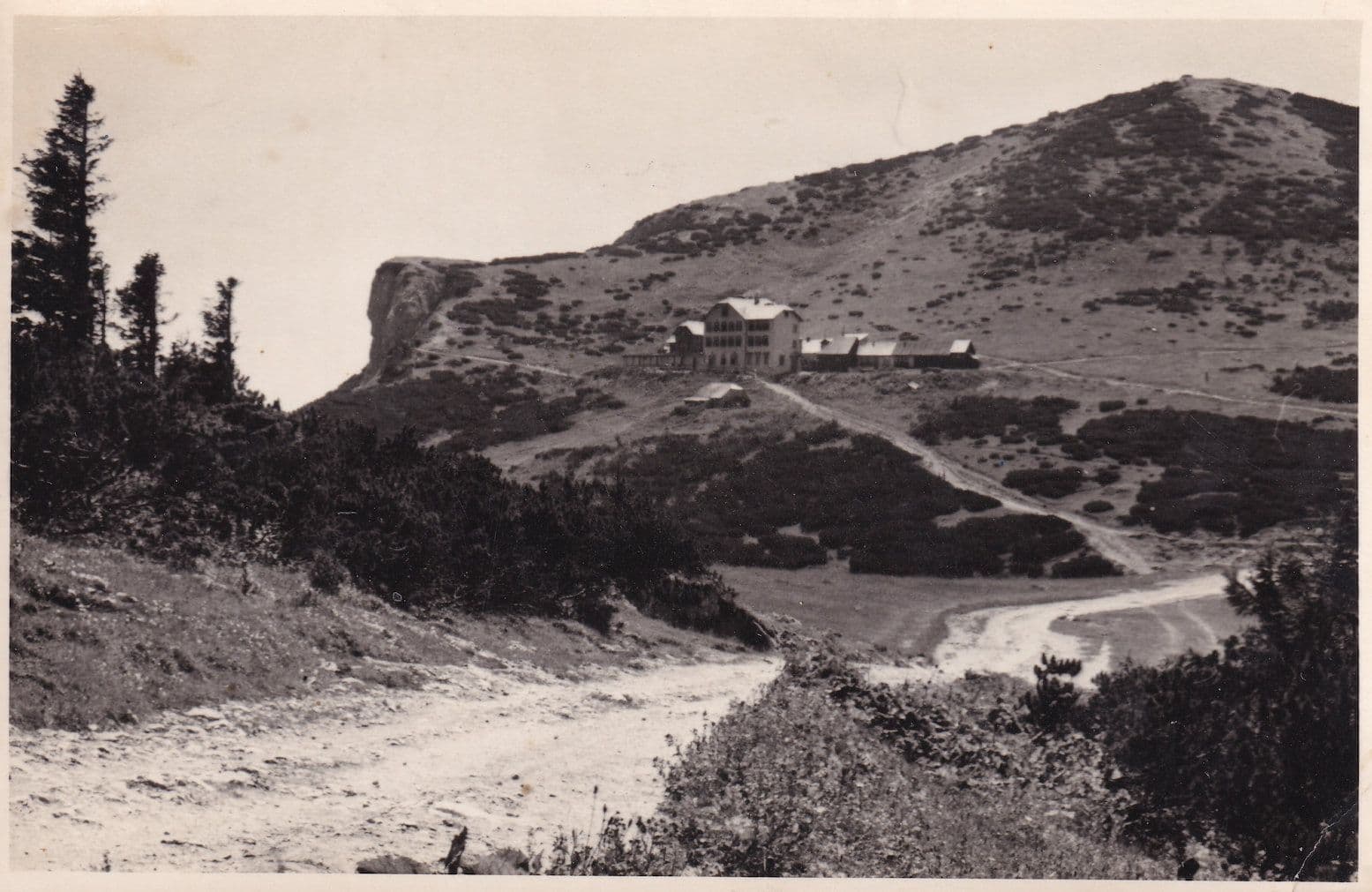 Ottohaus Camillo Kronich Real Photo Austria WW1 Postcard
