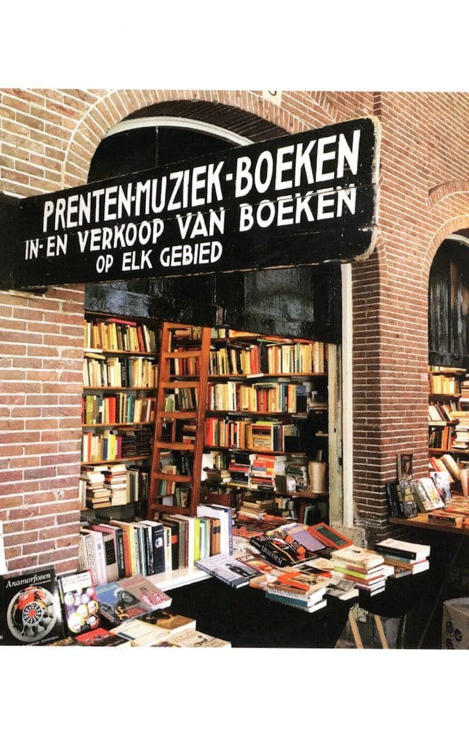 Oudemanhuispoort Vincent Van Gogh Dutch Book Shop Store Postcard