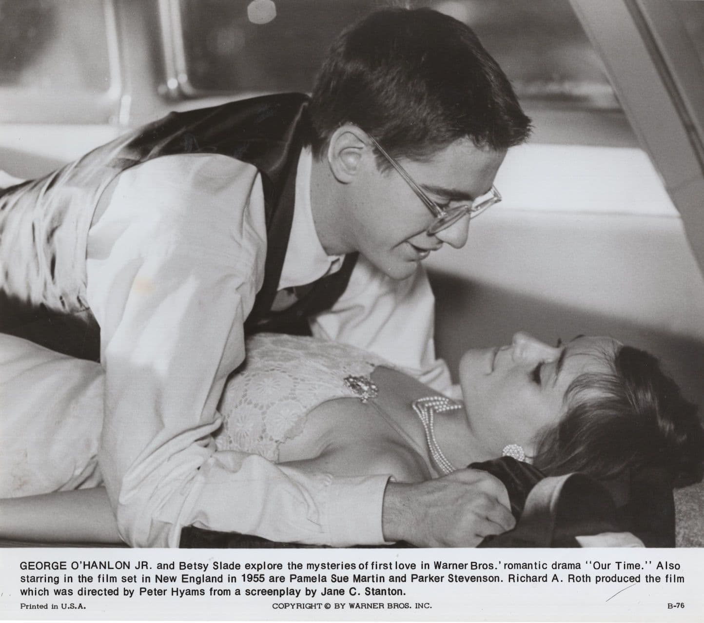 Our Time George O'Hanlon Richard Roth Film Monochrome Publicity Photo