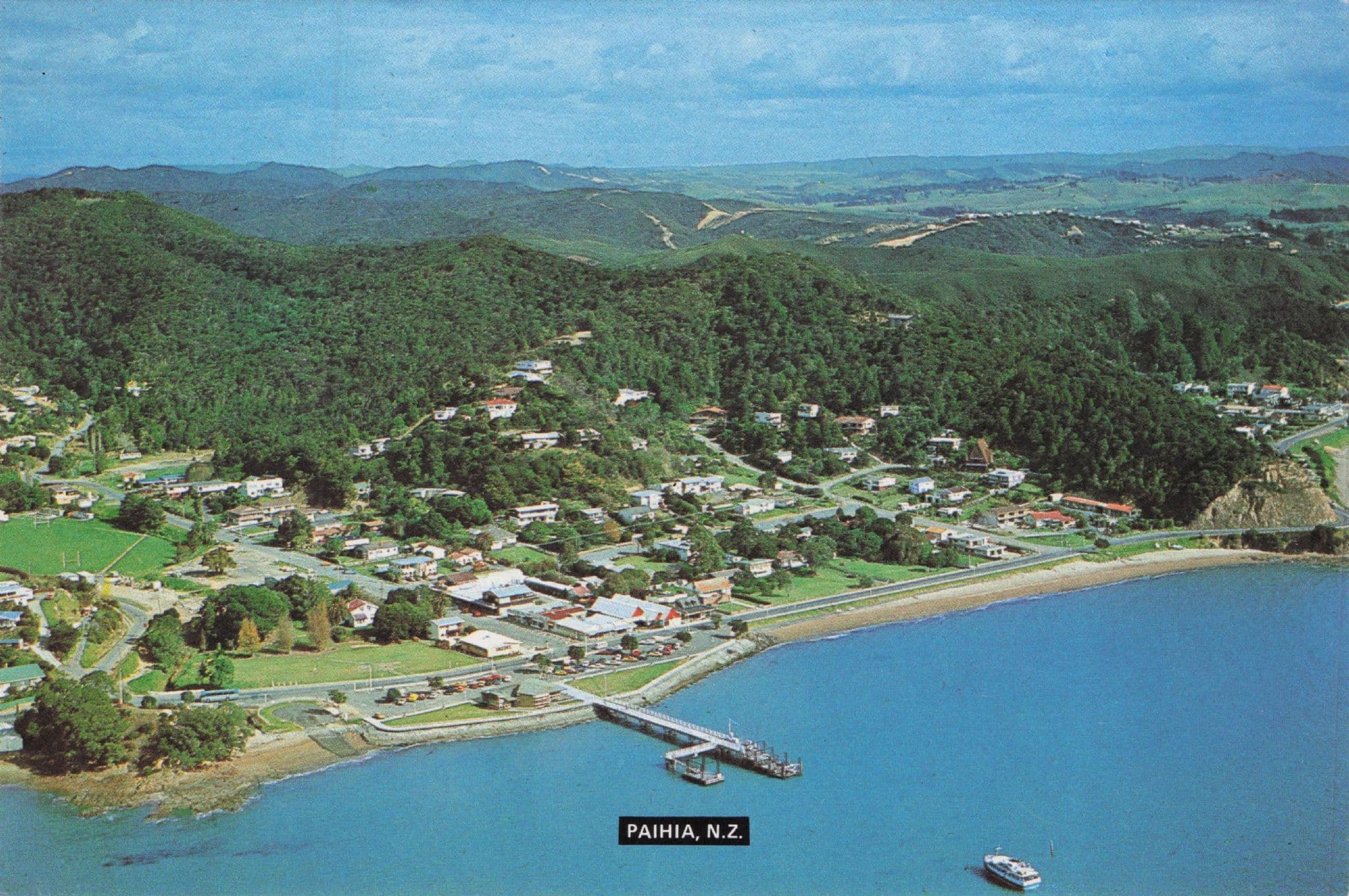 Paihia New Zealand Stunning Reverend Henry Williams Postcard