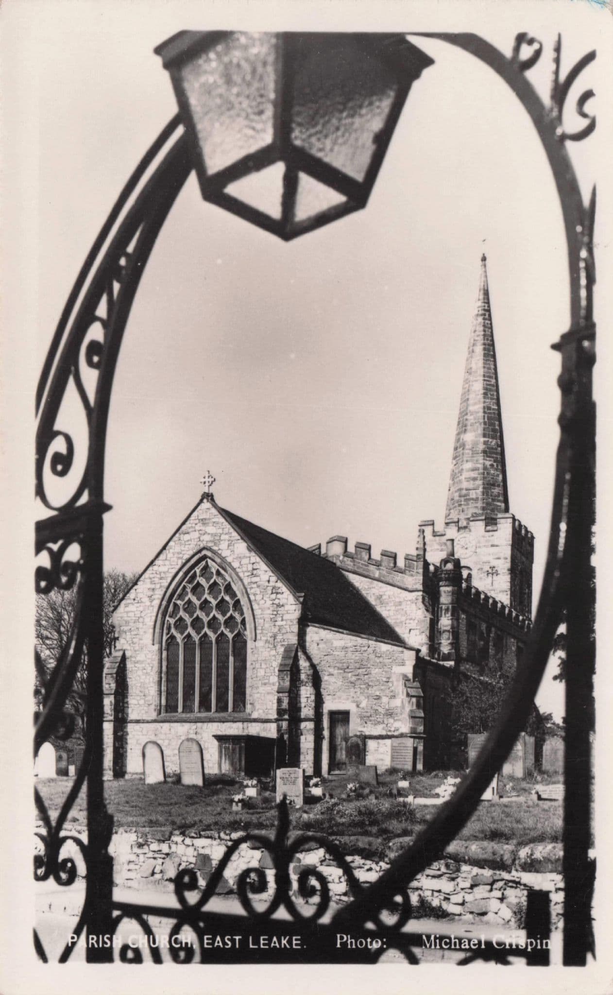 Parish Church East Leake Nottingham RPC Real Photo Postcard