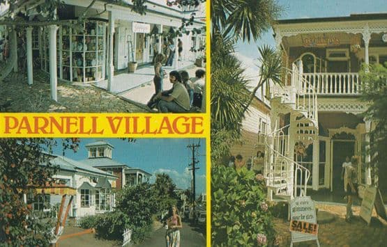Parnell Village Auckland New Zealand Postcard