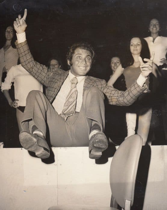 Paul Anka 1970 Opening Of Live Tour at Talk Of The Town Restaurant Press Photo