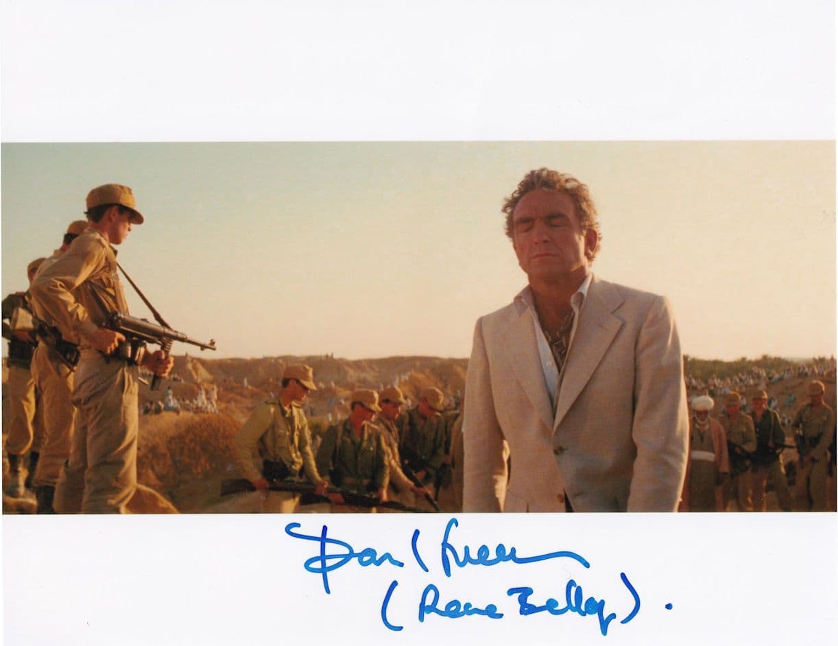 Paul Freeman Indiana Jones Giant Hand Signed Photo