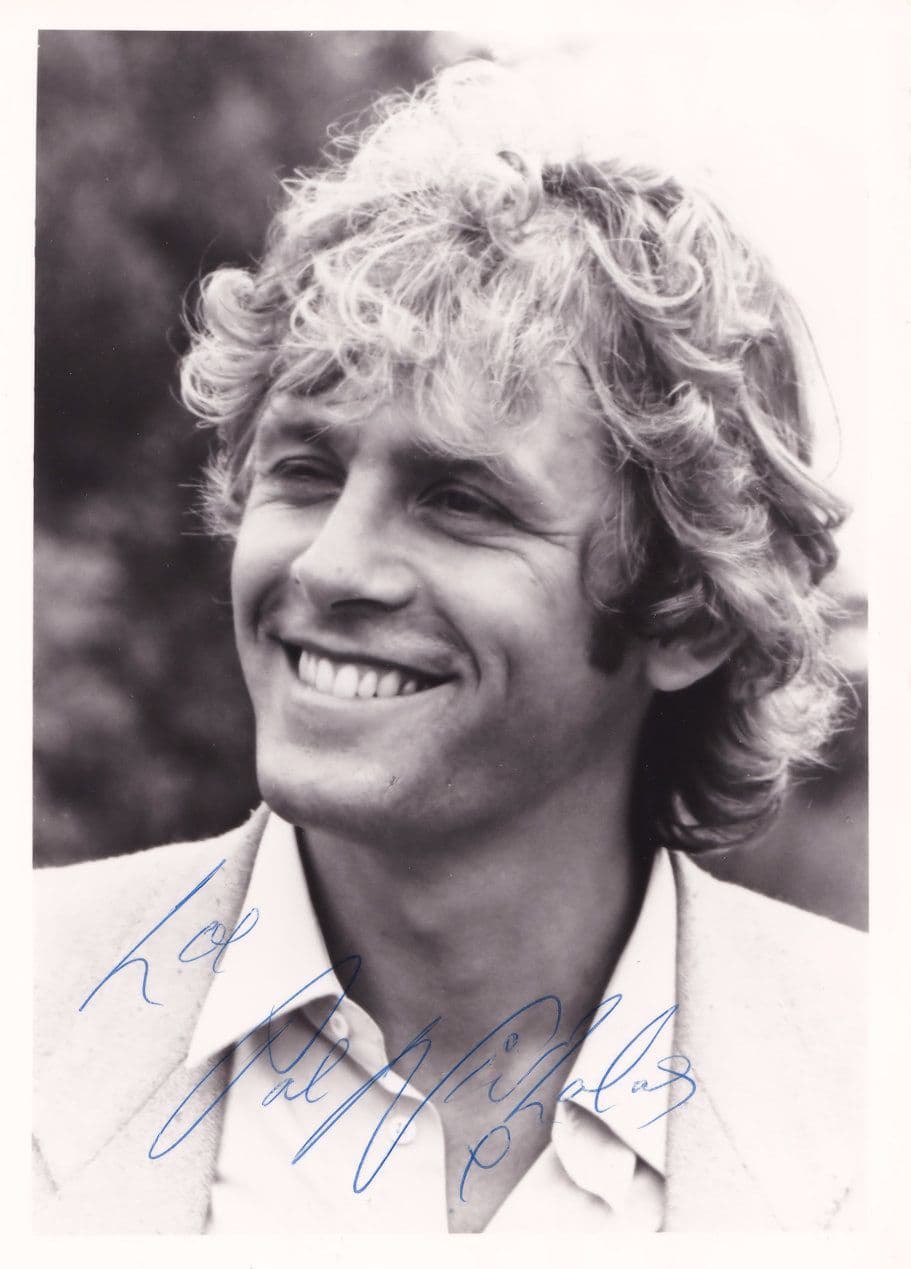 Paul Nicholas Large Hand Signed Cast Card Photo