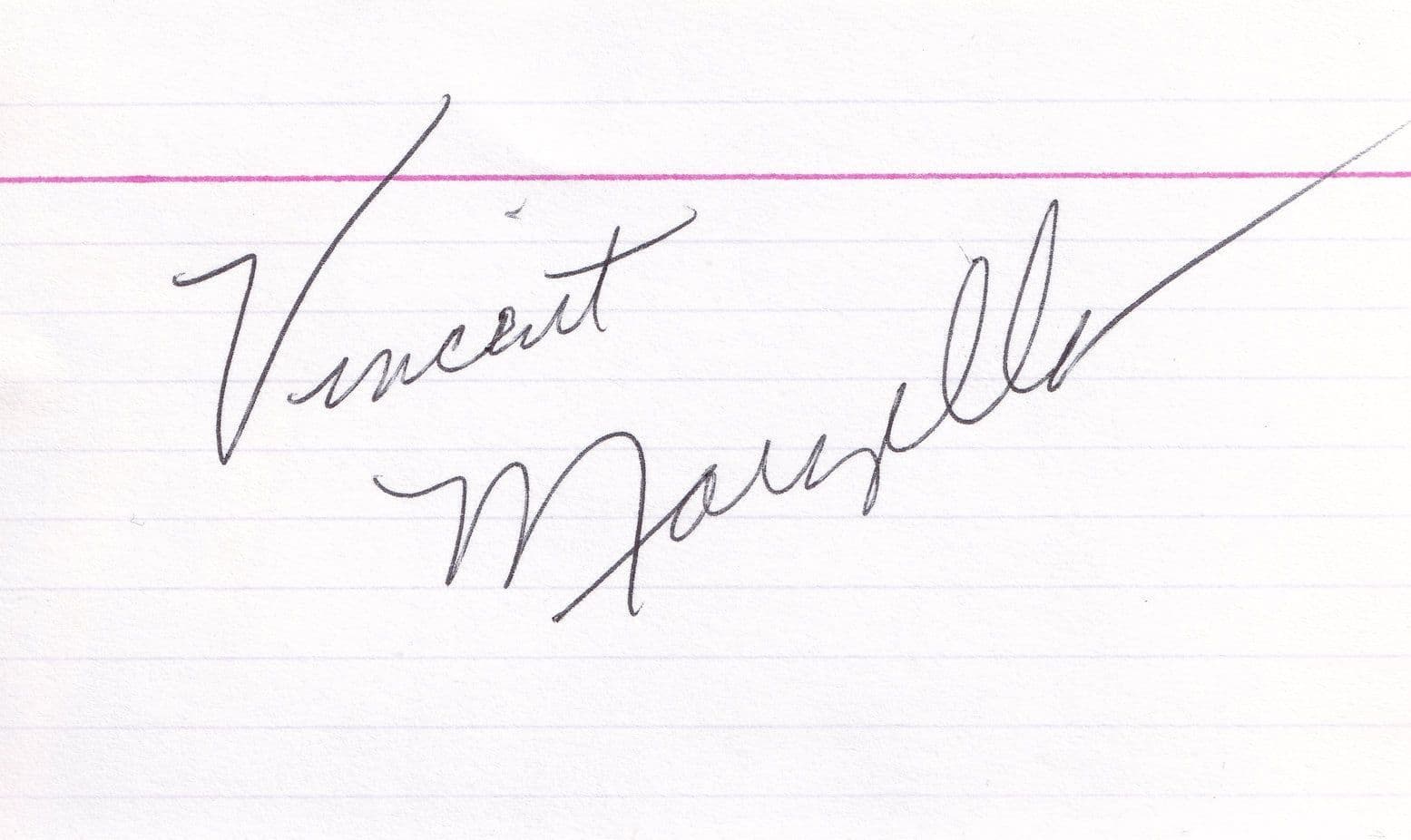 Paul Putner & Vincent Marzello Little Britain US President 2x Autograph s