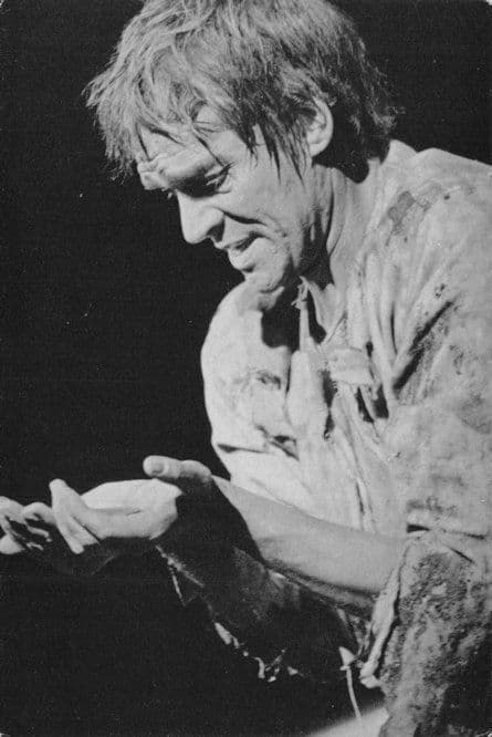 Paul Scofield as Timon Of Athens Shakespeare Play Old Postcard