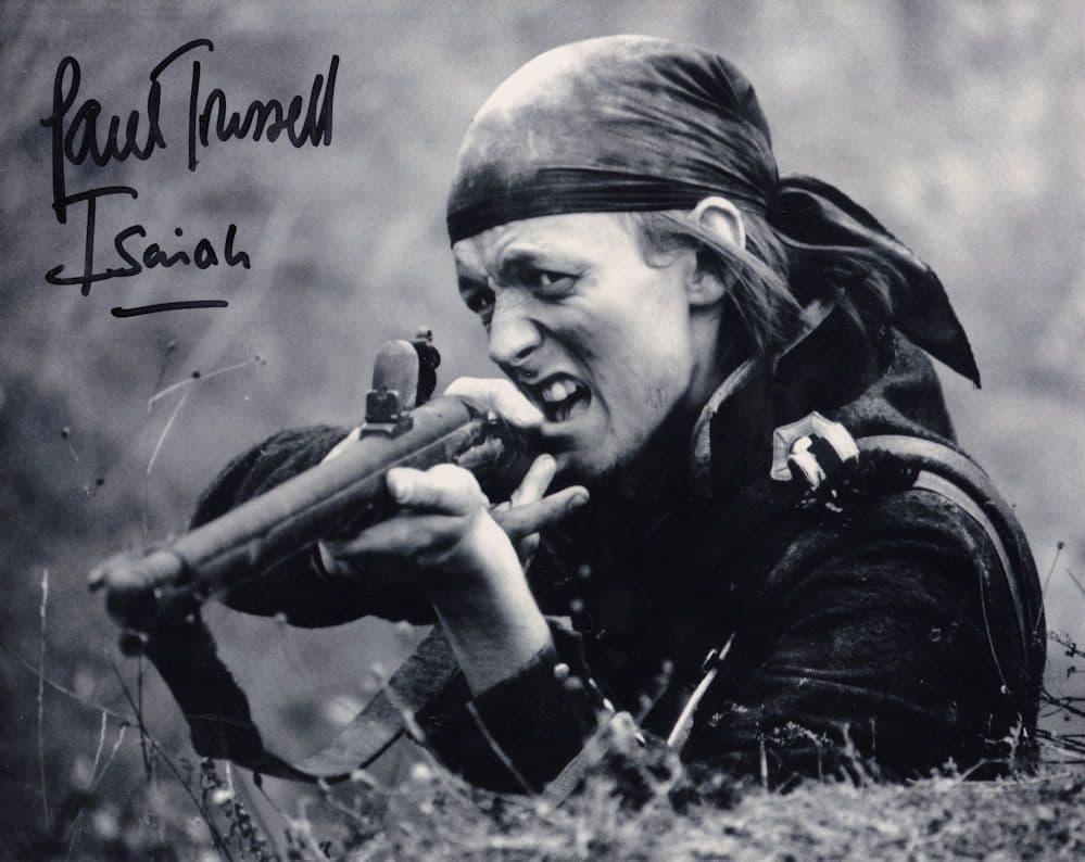 Paul Trussell as Isiah Tongue in Sharpe's Rifles 10x8 Hand Signed Photo