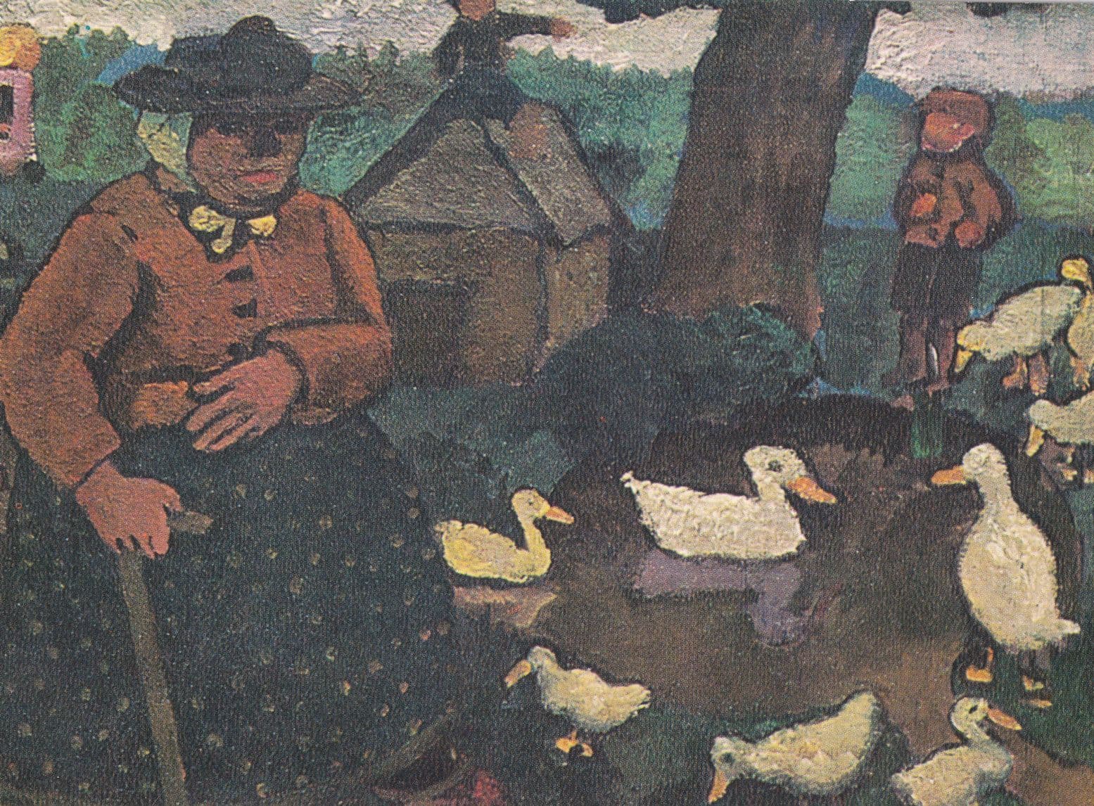 Paula Modersohn Becker Worpsweder Meister Painting Postcard