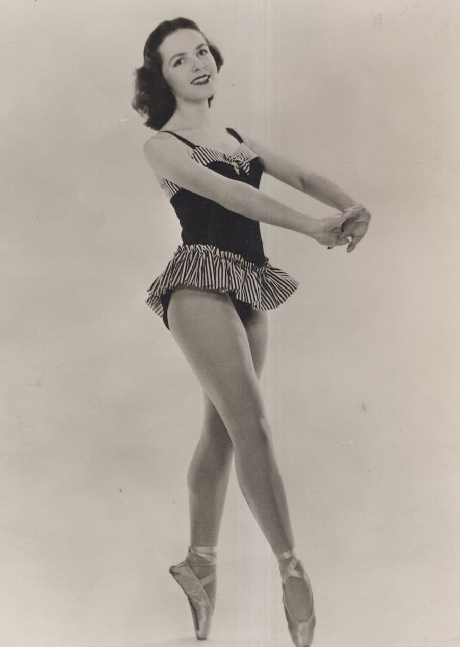 Pauline Ashley Ballerina Film Star 1950s 7x5 Hand Signed Photo